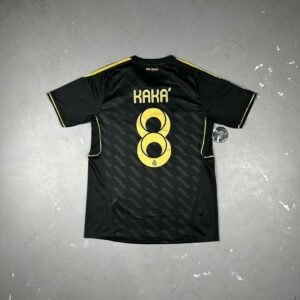 CAMISETA RETRÔ REAL MADRID 11/12 (PRETA)