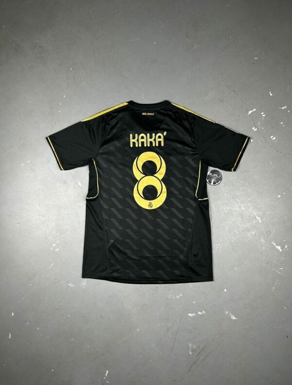 CAMISETA RETRÔ REAL MADRID 11/12 (PRETA) - Imagem 2