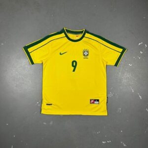 CAMISETA RETRÔ SELEÇÃO BRASIL 1998