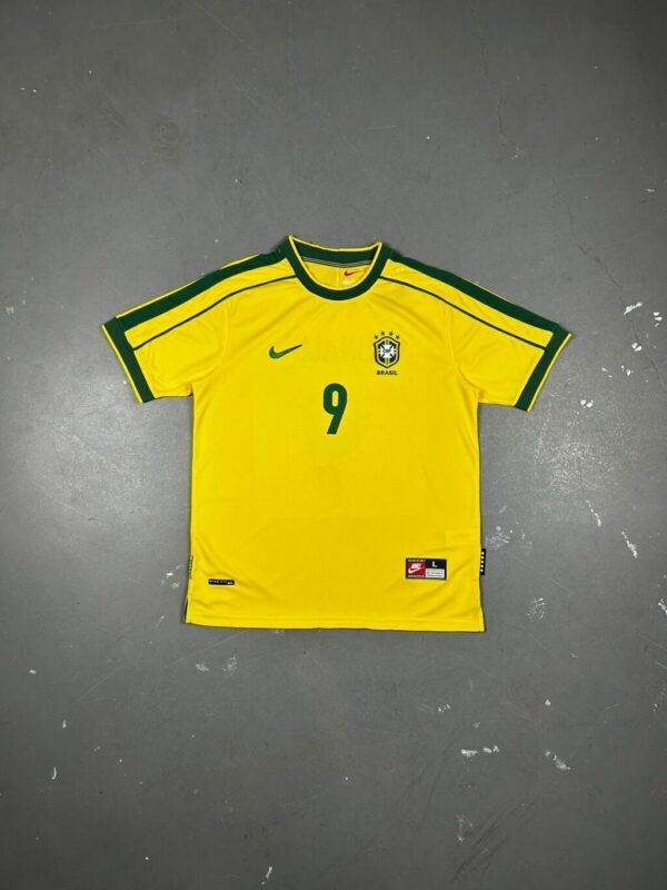 CAMISETA RETRÔ SELEÇÃO BRASIL 1998