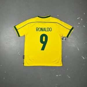 CAMISETA RETRÔ SELEÇÃO BRASIL 1998