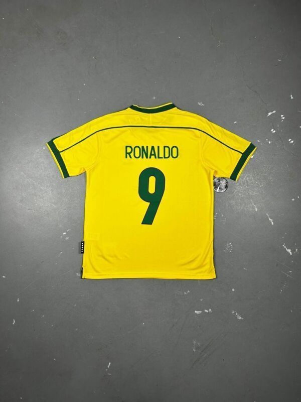 CAMISETA RETRÔ SELEÇÃO BRASIL 1998 - Imagem 2