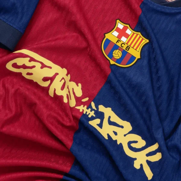 Travis Scott x Nike Camiseta FC Barcelona Cactus Jack 2024/25 Match Home - Imagem 3