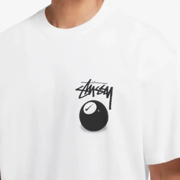Stussy x Nike Camiseta NRG Ball White - Imagem 3