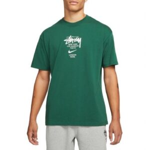 Stussy x Nike Camiseta International Verde