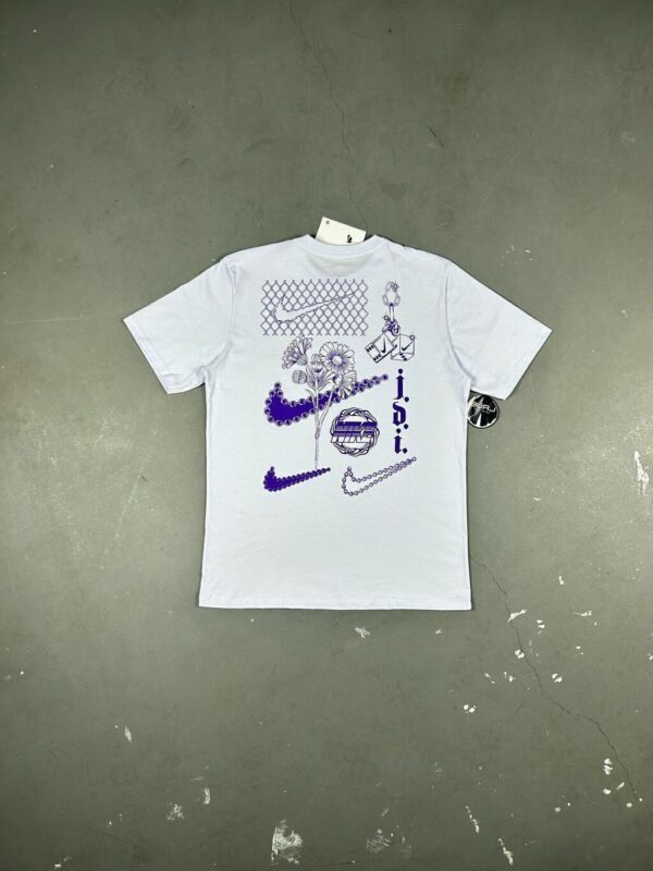 CAMISETA NIKE JUST DO IT FLOWERS (BRANCA) - Imagem 3